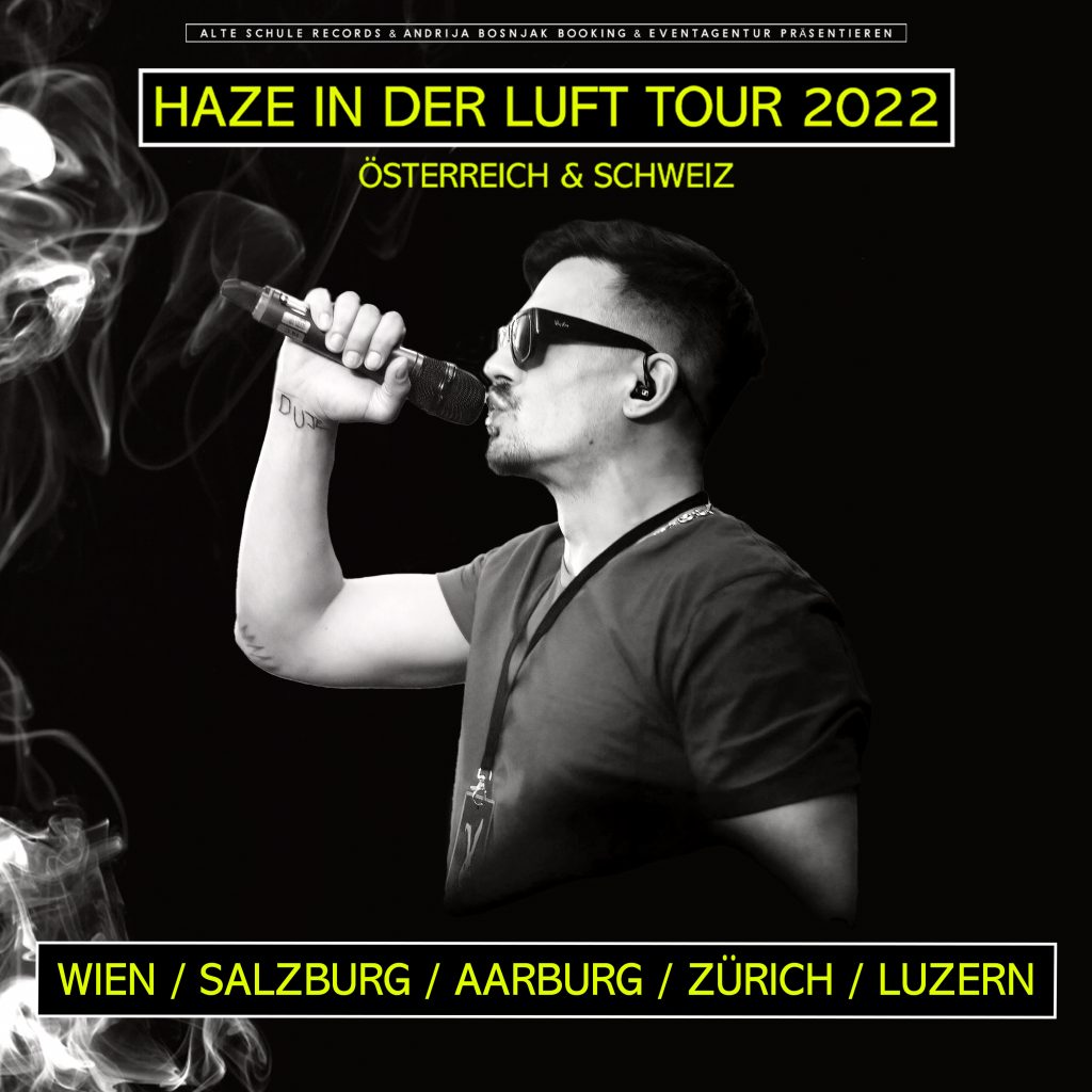 Haze in der Luft Österreich/Schweiz